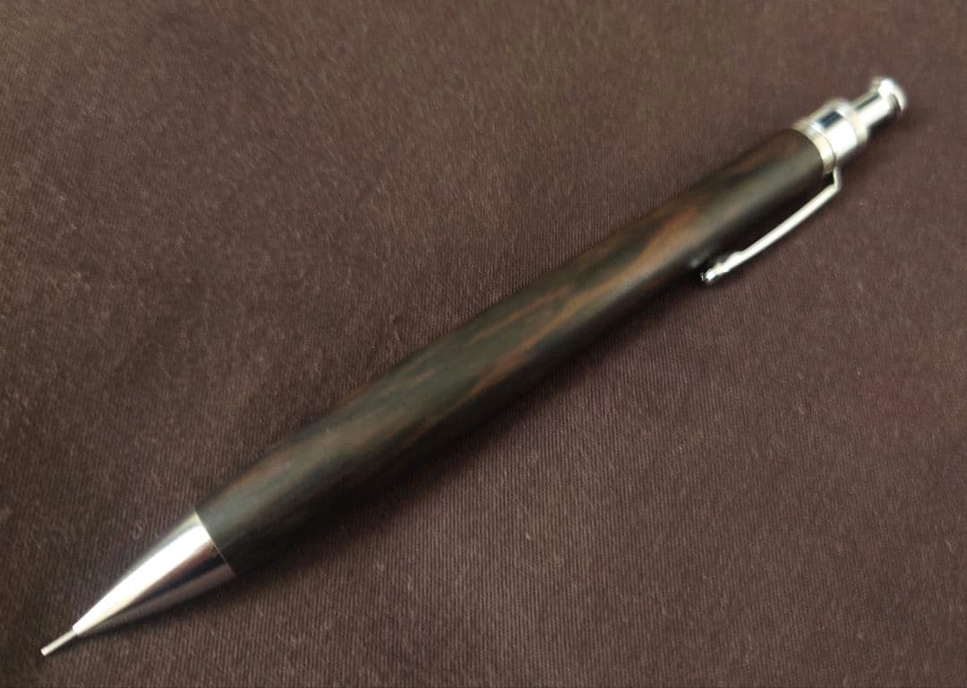 工房楔　黒柿孔雀杢