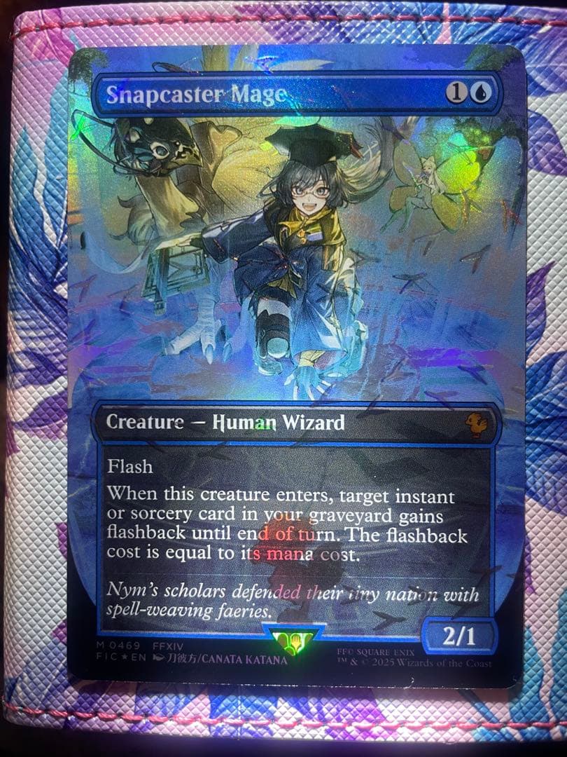 く*る様 【チョコボトラック・Foil】瞬唱の魔道士