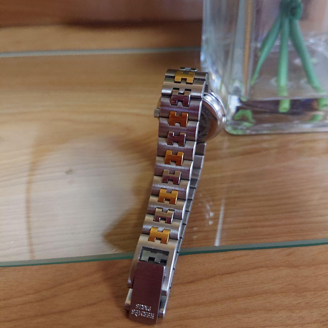 値下げしました【HERMES】エルメス オリンピア クォーツ腕時計　レディース♪