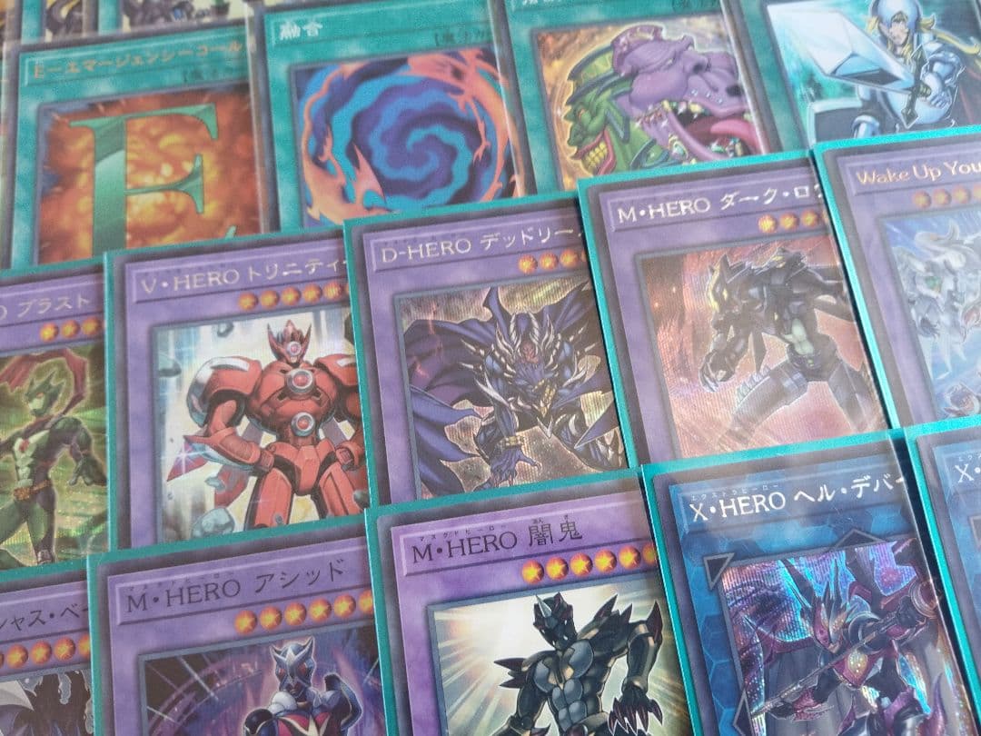 遊戯王　HERO　デッキ　うらら　マスク・チェンジ　無限泡影