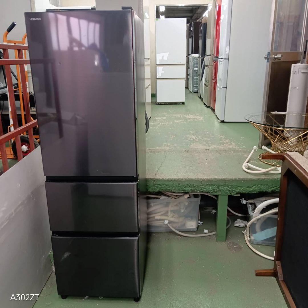 462 送料設置無料 日立　自動製氷機能付き大型冷蔵庫　315L 洗濯機在庫あり