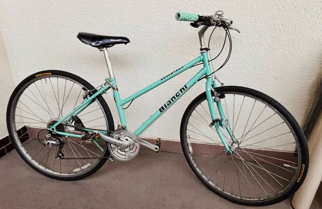 ビアンキ アドバンテージ 700c シマノ クロモリ