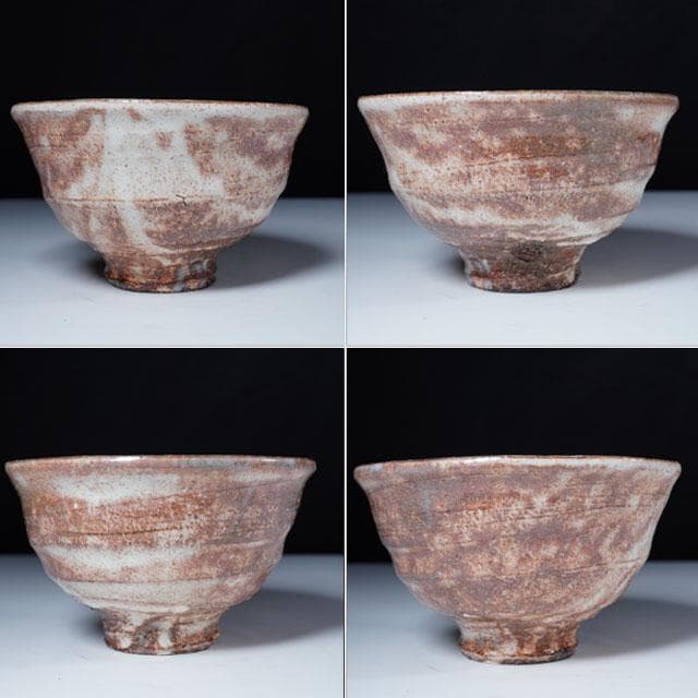 十四代 坂倉新兵衛　萩茶碗　共箱　茶道具　深川萩　山口県