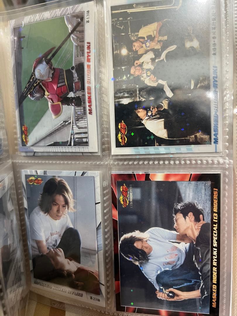 仮面ライダー龍騎　アマダコレクションカード　カルビーカード　トレディングカード