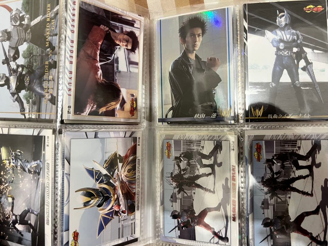 仮面ライダー龍騎　アマダコレクションカード　カルビーカード　トレディングカード