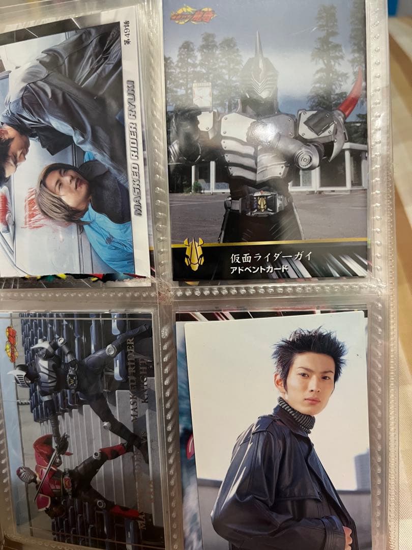 仮面ライダー龍騎　アマダコレクションカード　カルビーカード　トレディングカード