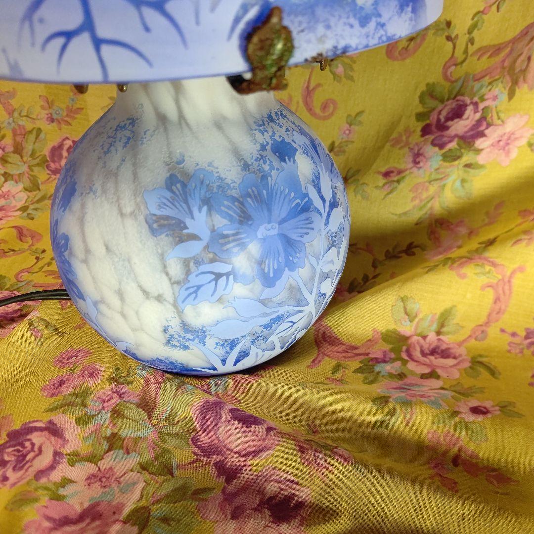 被せガラスのルームランプ 25.5cm