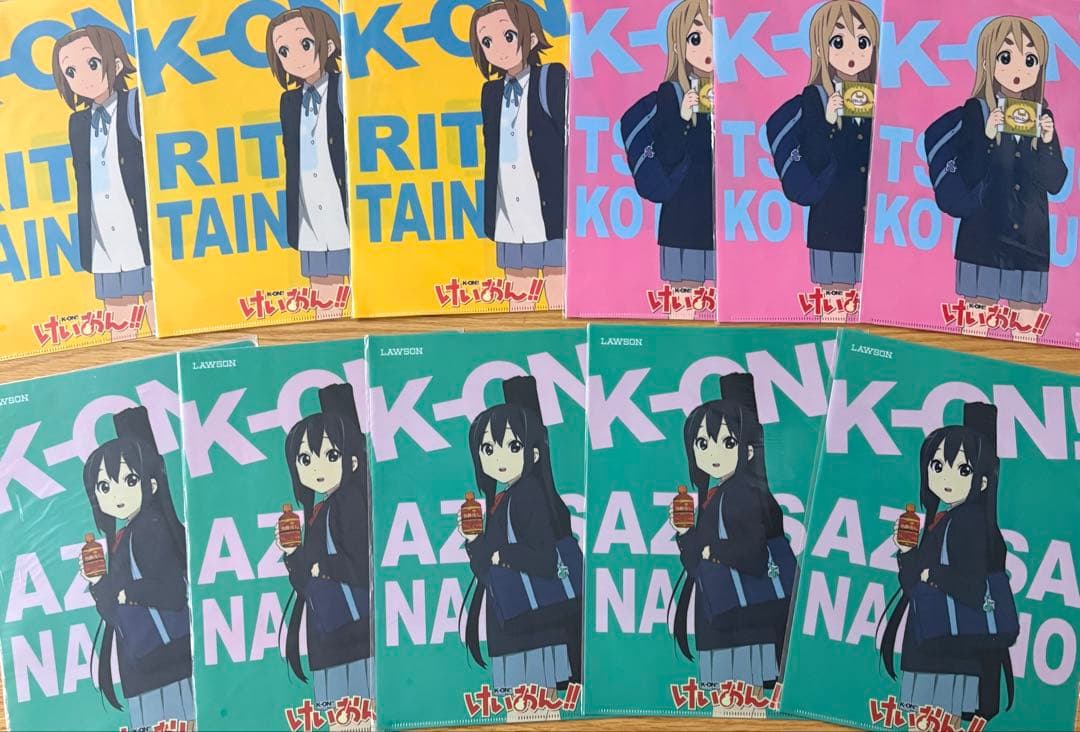 けいおん! クリアファイル まとめ売り 100枚