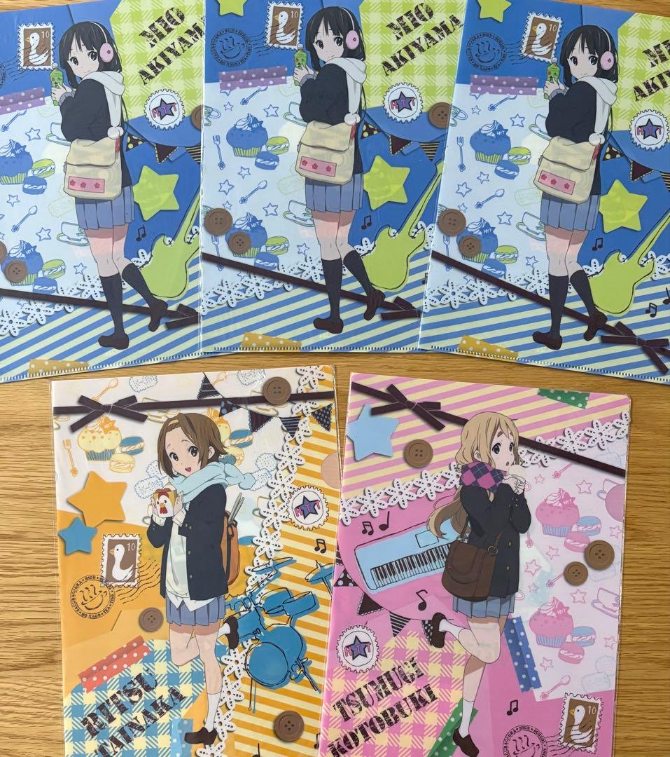 けいおん! クリアファイル まとめ売り 100枚