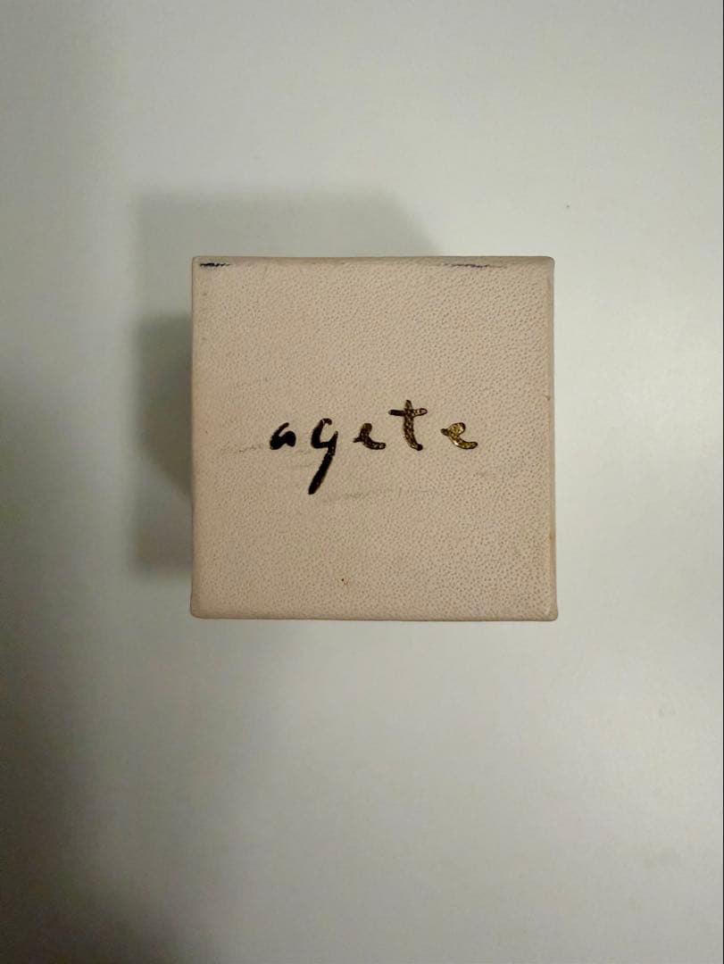 agete ピンキーリング4号　K10