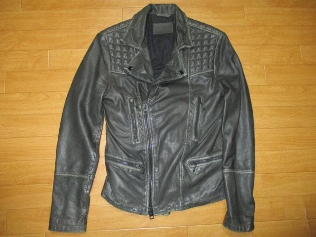 ALLSAINTS　オールセインツ　ライダースジャケット　大き目XS