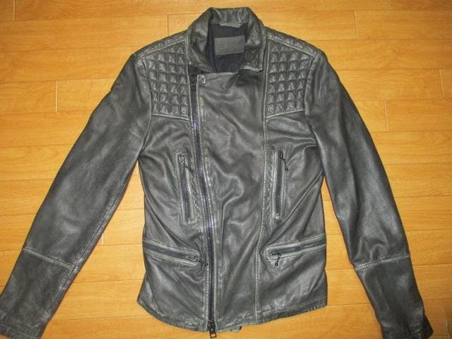 ALLSAINTS　オールセインツ　ライダースジャケット　大き目XS