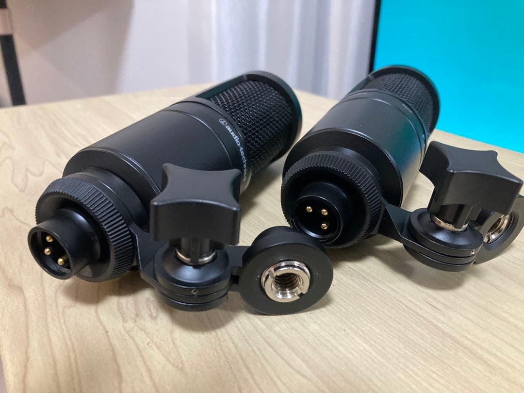Audio-technica AT2020 コンデンサーマイク　2本セット