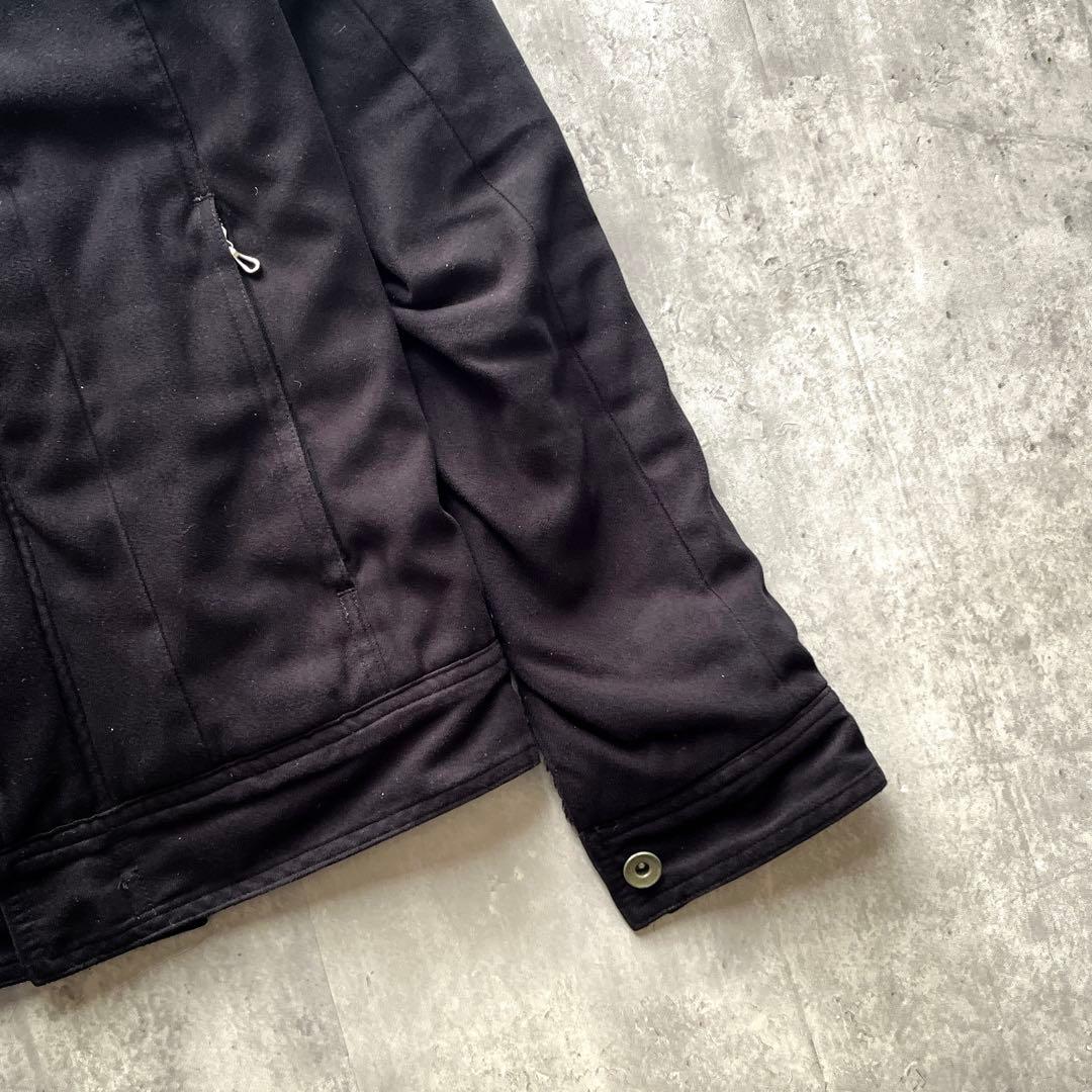 00s grunge boa fur jacket 短丈y2k お兄系　ギャル男