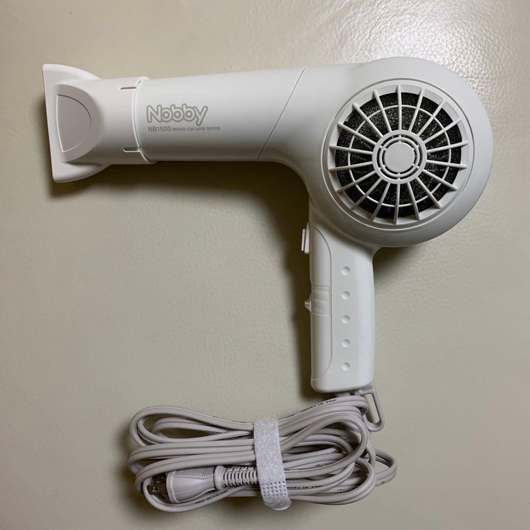 【新品未使用】Nobby マイナスイオンドライヤー NB1500