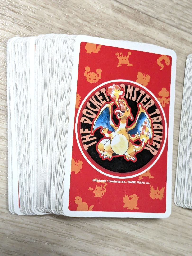 当時品　ポケモントランプ赤緑