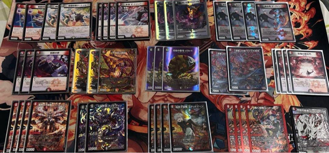 3デッキセット リースボルシャック、赤黒バイク、ロマノフワンショット バラ売り可