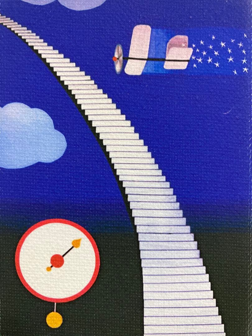 【真作保証】藤城清治 キャンバスジクレー 直筆サイン 150部限定 版画 絵画