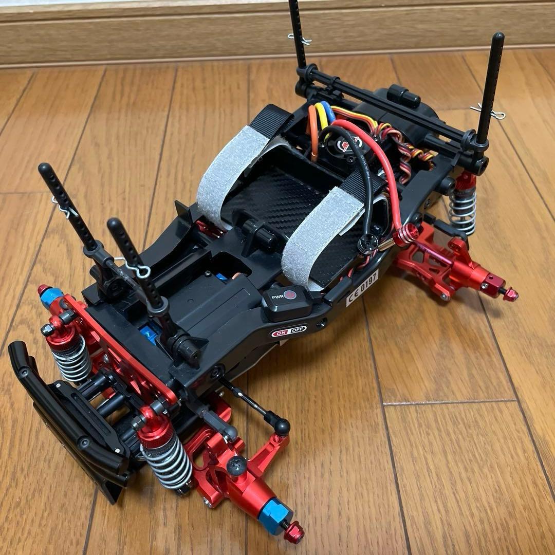 WR02改　ショートリポバッテリー仕様　SJ30スズキジムニーボディ