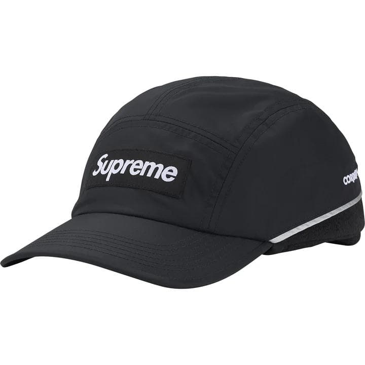 Supreme キャップ シュプリーム Earflap Camp Cap 黒