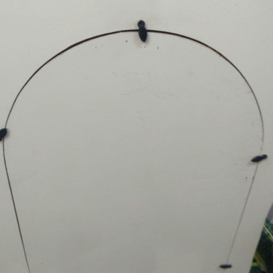 薔薇雑貨 ロココ調薔薇柄ミラー