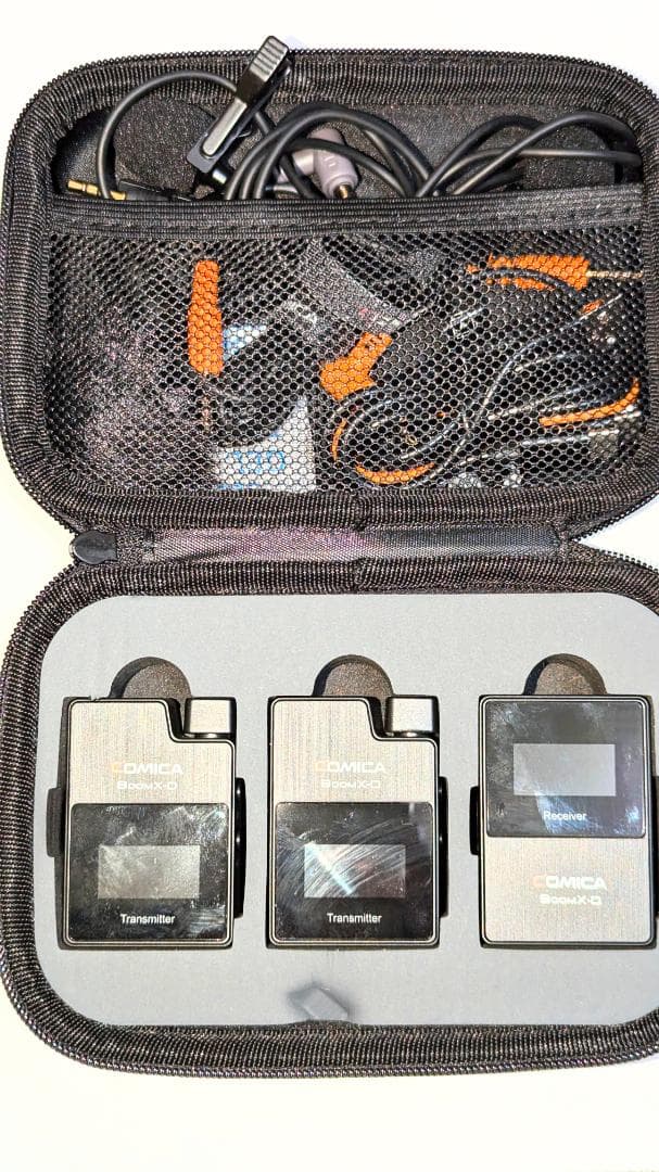 ワイヤレスピンマイクシステム Comica BoomX-D2