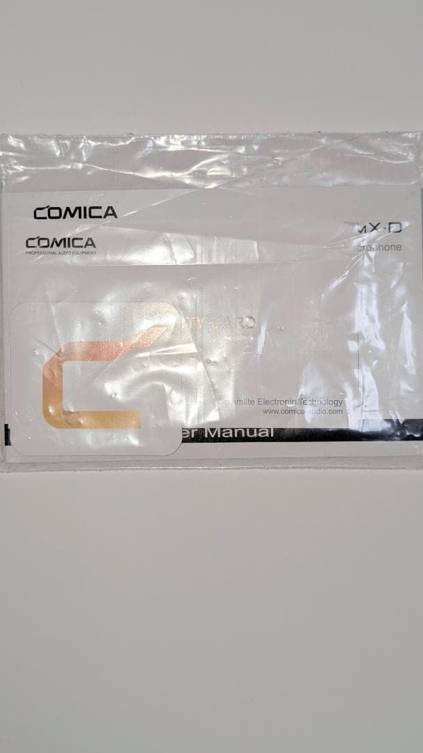 ワイヤレスピンマイクシステム Comica BoomX-D2