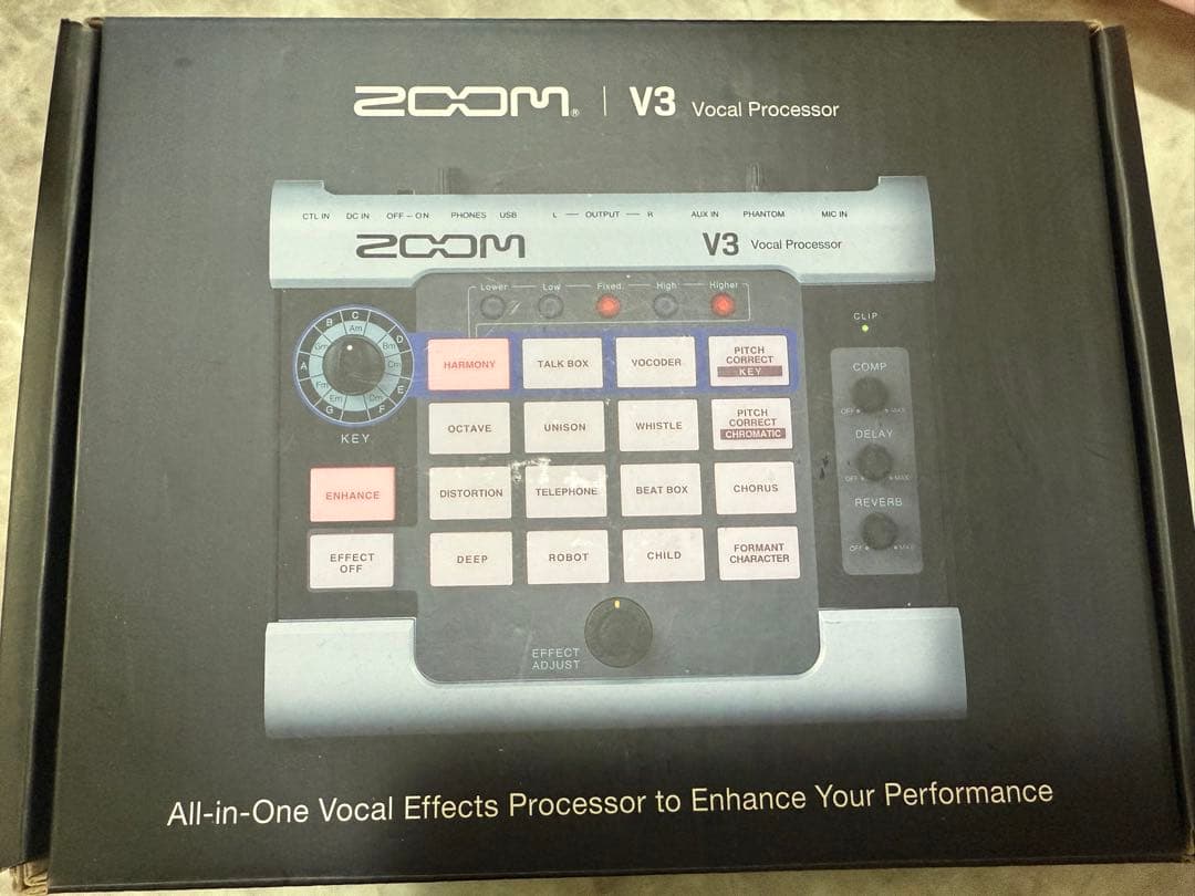 その他 ZOOM V3 Vocal Processor