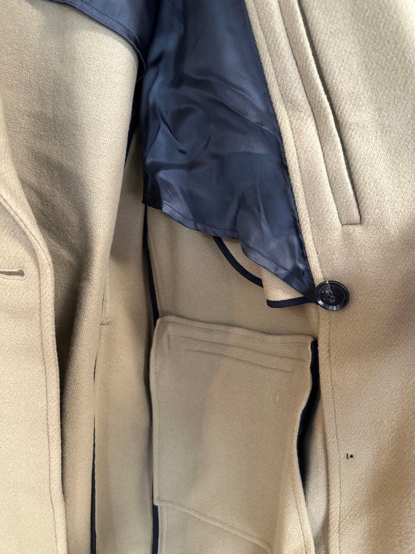 DIESEL ベージュ チェスターコート 新品タグ付き XL（XXL相当）