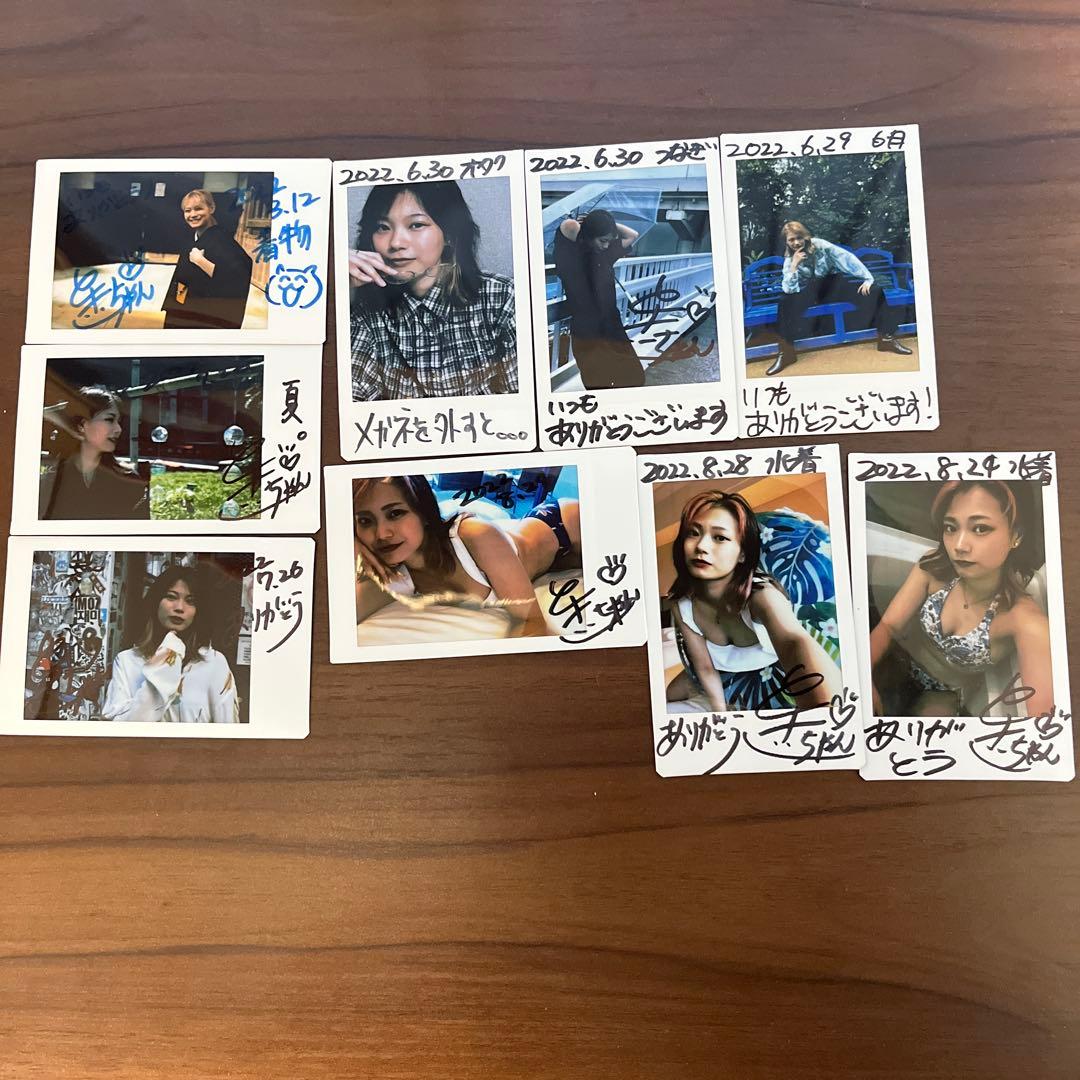 インフルエンサーときちゃん　チェキ、ブロマイド、ステッカー