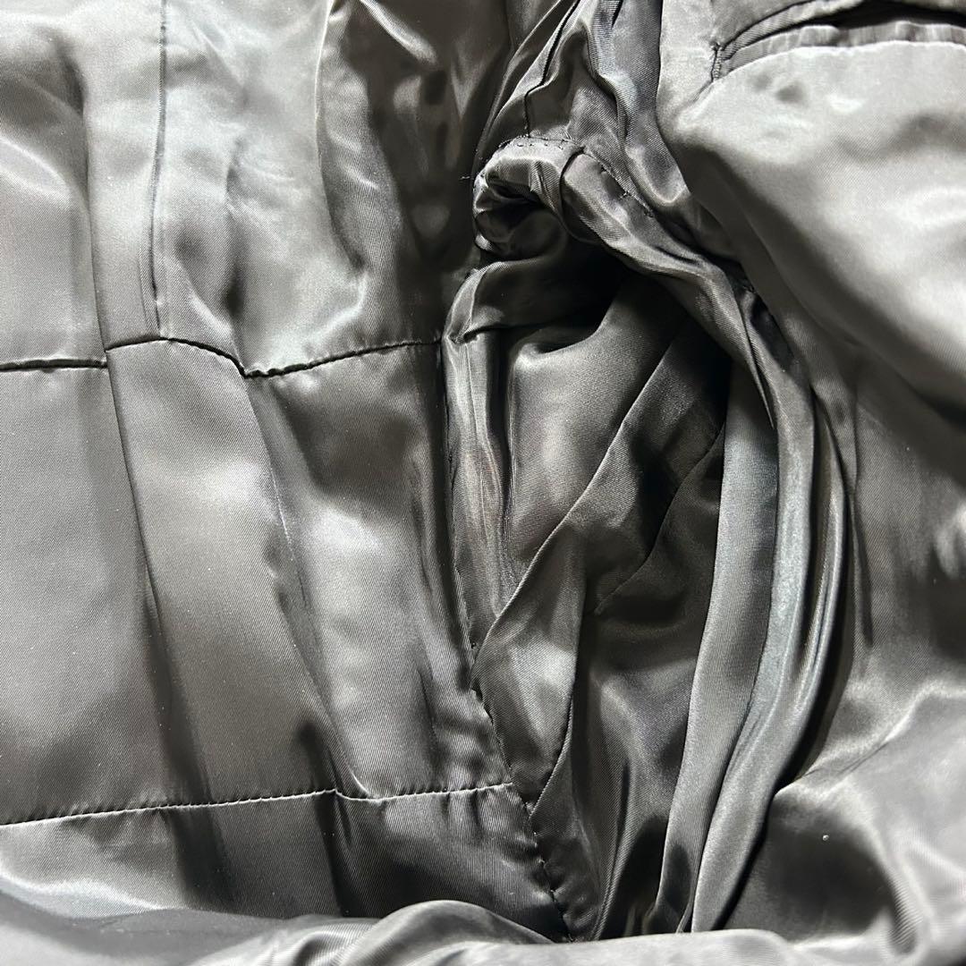 完売品✨UN3D. アンスリード アシンメトリー コート ノーカラー ブラック