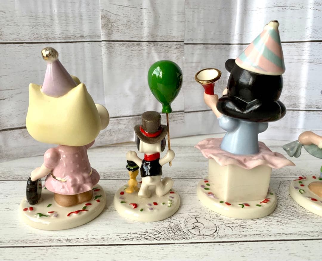 レノックス　lenox スヌーピー　陶器 フィギュア　セット
