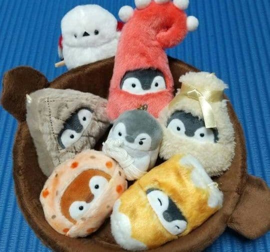 コウペンちゃんアツアツおでんなぬいぐるみセット(おでんが繋がるタイプ)