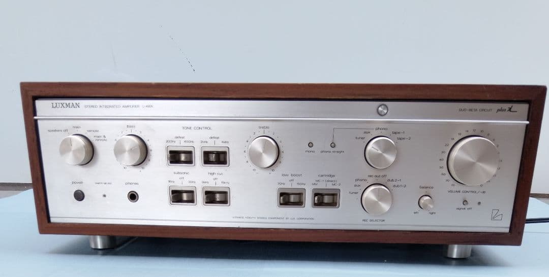LUXMAN L-48Xプリメインアンプ（ よ5)