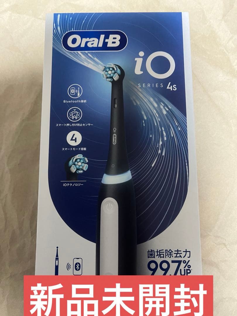 Oral-B iO4S iOG41B60BK マットブラック 本体