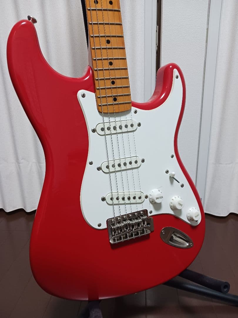 ギター squier classic vibe festa red