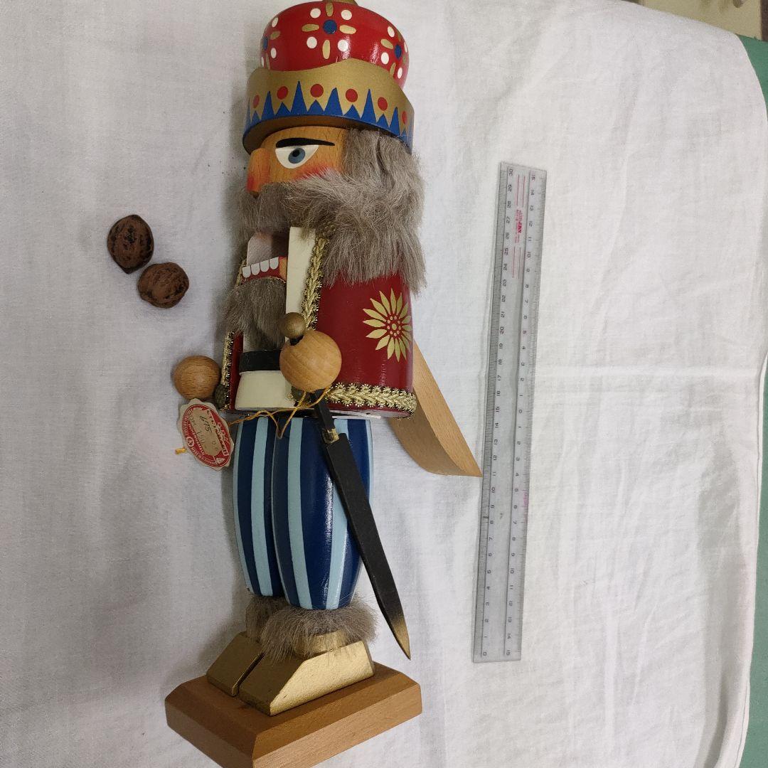 くるみ割り人形 木製 高さ約37cm