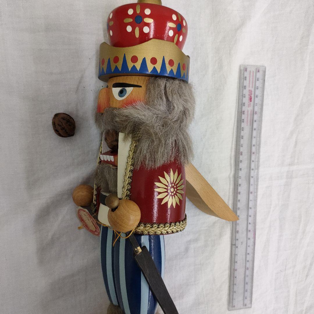 くるみ割り人形 木製 高さ約37cm