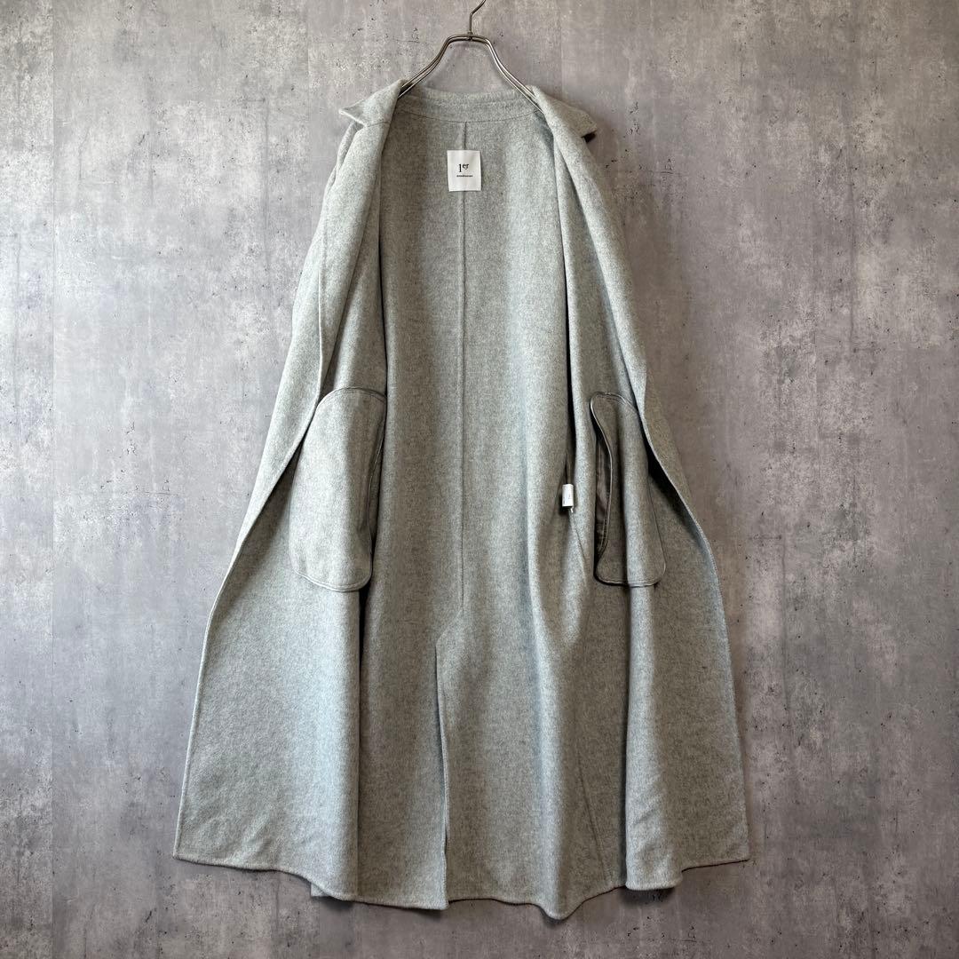 美品✨ プルミエアロンディスモン カシミヤ混　チェスターコート　希少サンプル