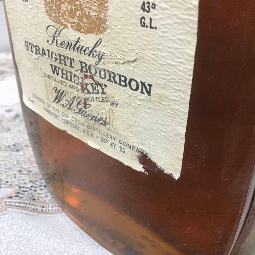 OLD CROW ストレートバーボンウィスキー 古酒