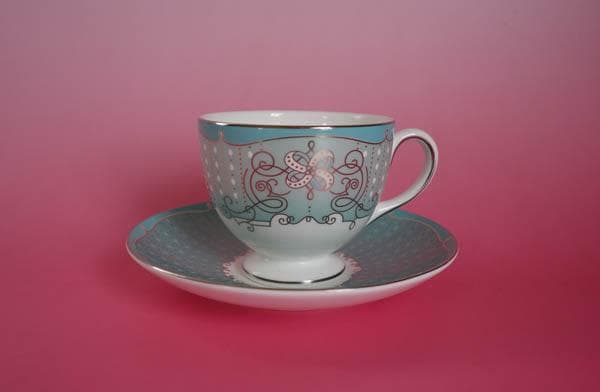 ウェッジウッド プシュケ カップ＆ソーサー 2客セット　　PSYCHE 2352