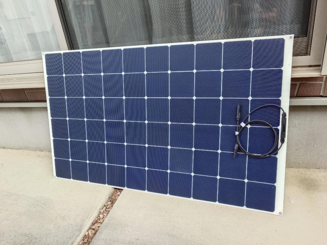 ★単結晶 ETFE フレキシブルソーラーパネル200W 高効率22％セル★