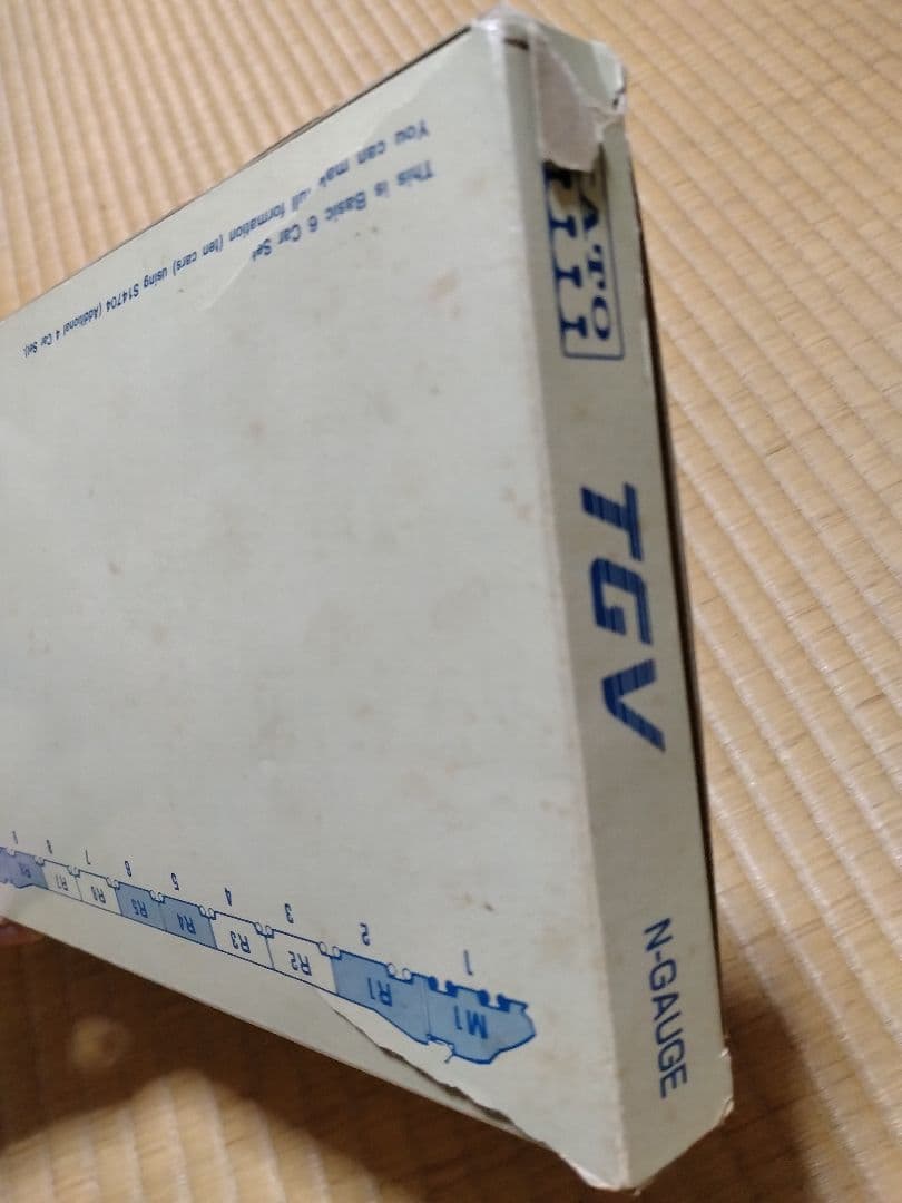 TGV S14701 Nゲージ 6両セット　フランス国鉄　鉄道模型　KATO