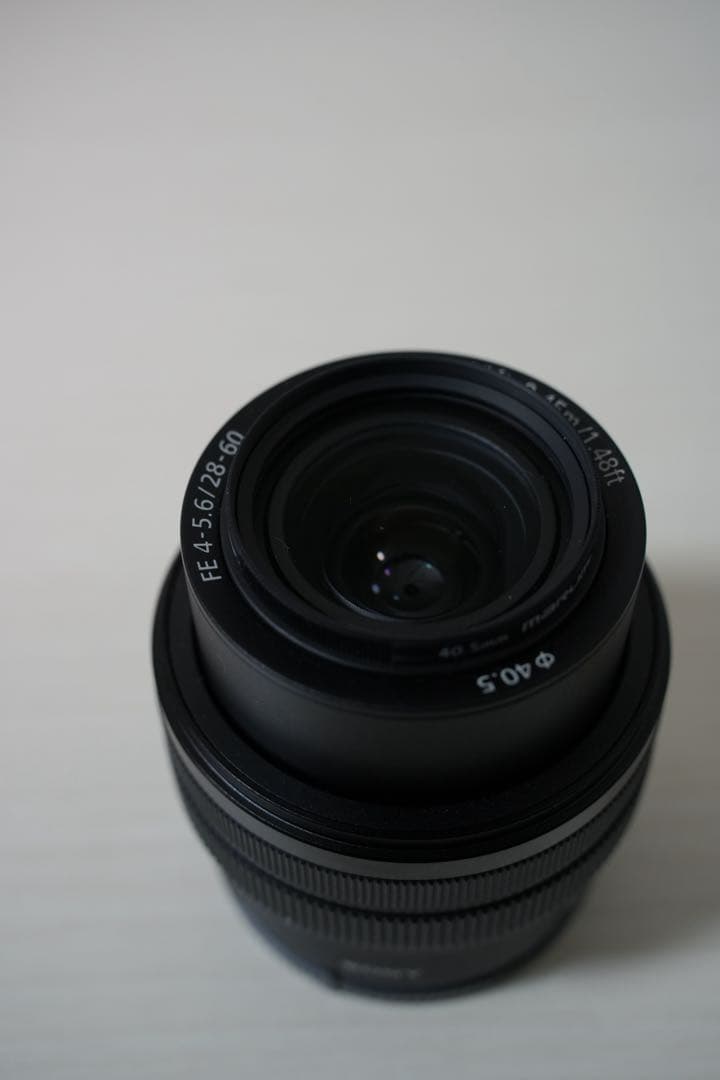 SONY FE 4-5.6/28-60mm ズームレンズ