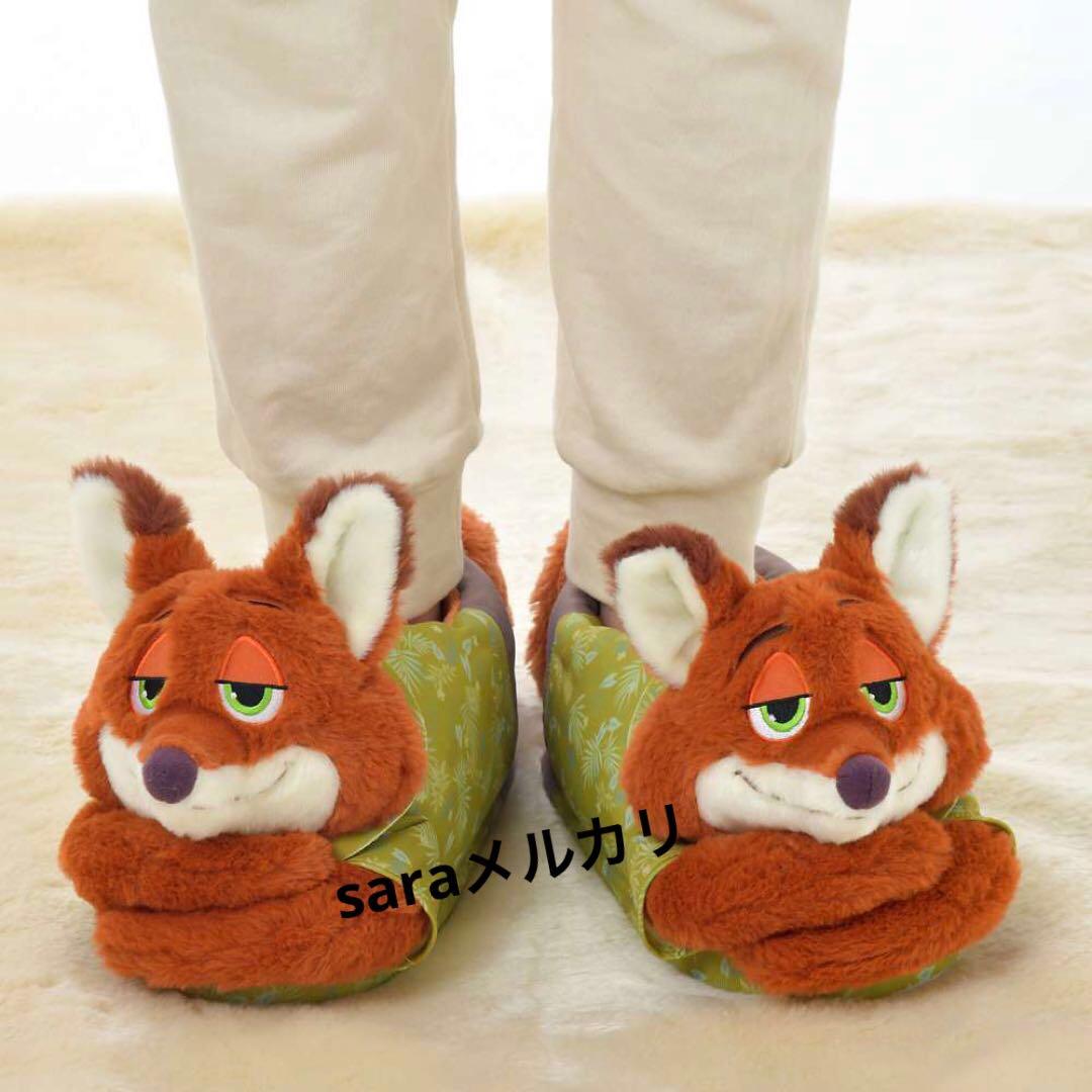 新品タグ付き★ニック 着るブランケット ルームシューズ　ズートピア　完売品