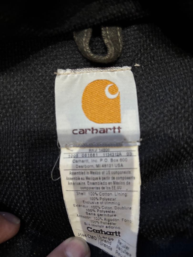 Carhartt カモフラージュ フード付きジャケット　希少