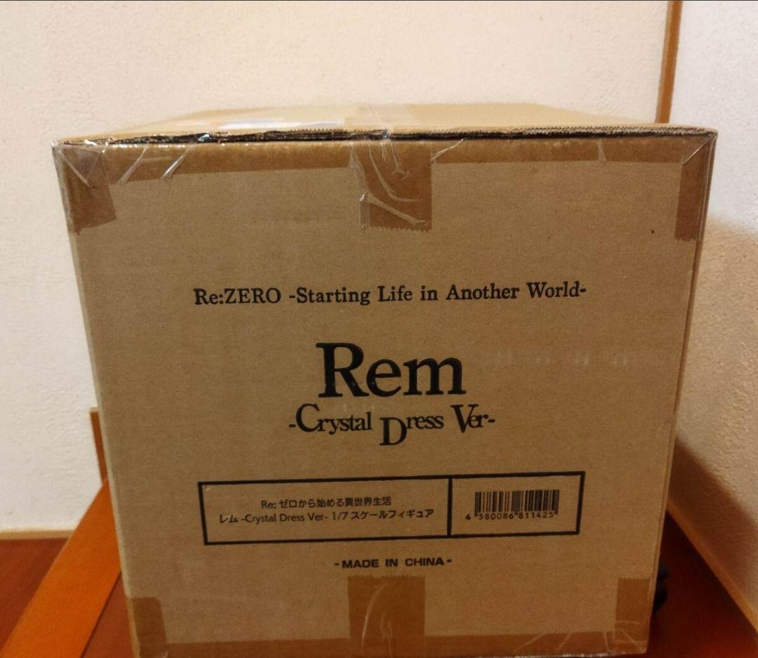 渋谷スクランブルフィギュア　レム Crystal Dress Ver　新品未開封