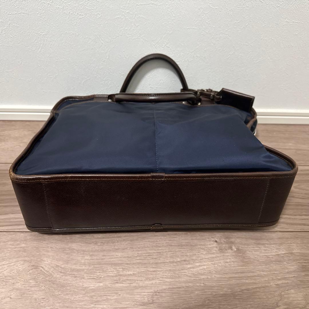 フェリージ　8637 ネイビー ビジネスバッグ トートバッグ　UA別注