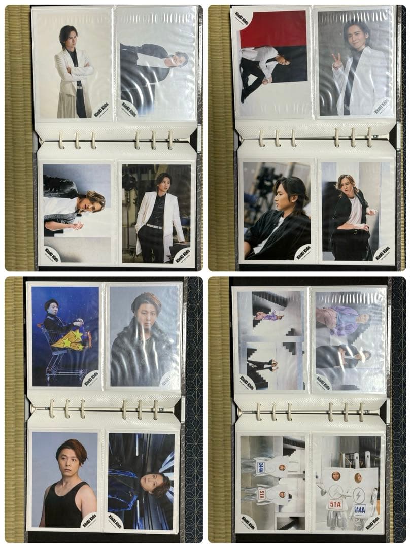 KinKiKids 堂本光一 堂本剛 ブロマイド ましかくフォト 写真 81枚