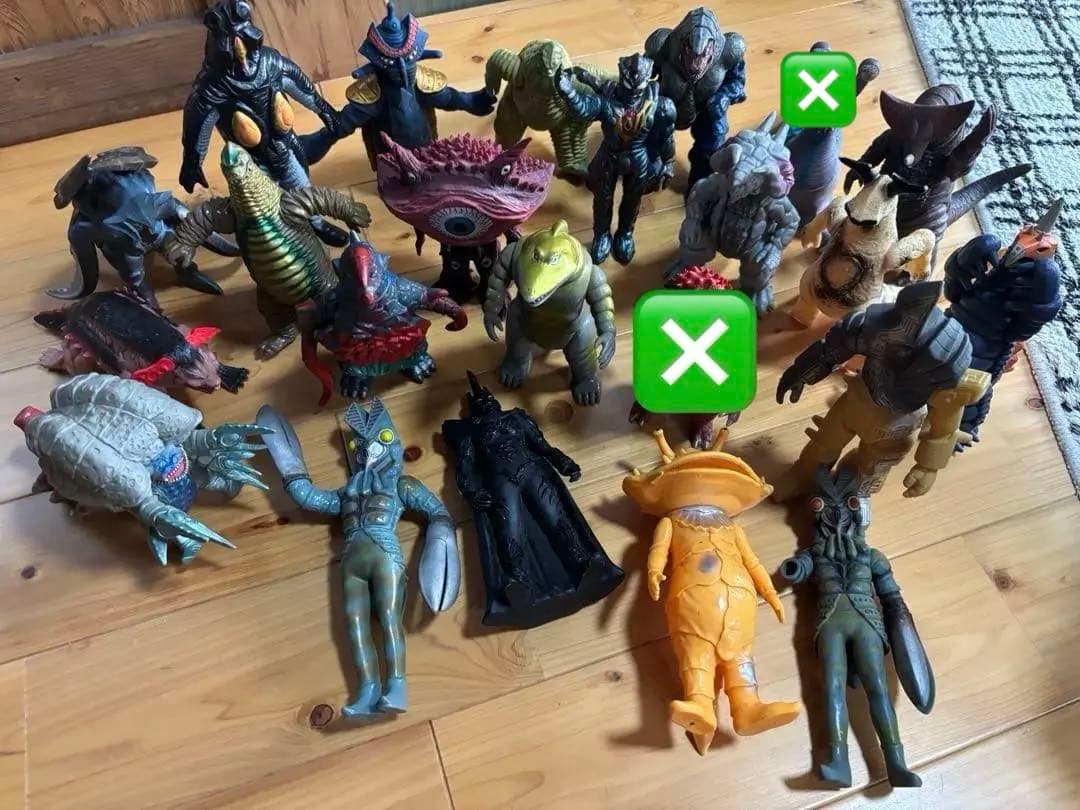 ウルトラマン　ソフビ　セット　貴重